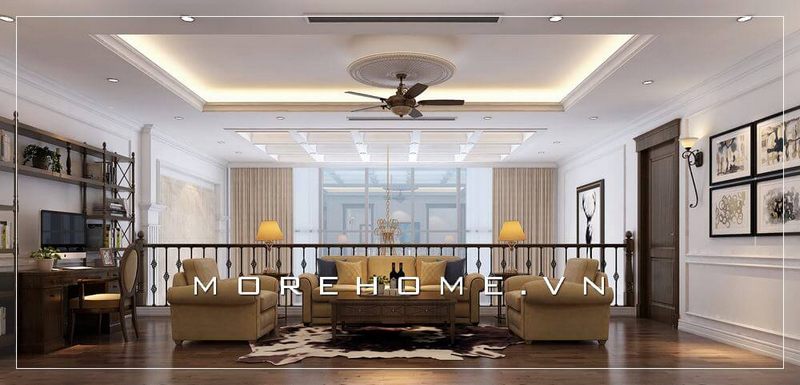 Mẫu sofa đơn tân cổ điển đẹp, sang trọng